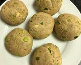 A picture of step 3 of Soya Peas Paratha.