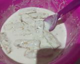 Gambar langkah 2 resipi Tempe goreng tepung.