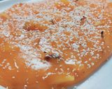 A picture of step 4 of Custard halwa.