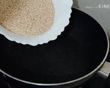 A picture of step 3 of Sankranti Special Kesar Til Mava Barfi Recipe.
