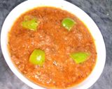 A picture of step 6 of Timatar ki karahi Chutni.