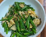 รูปขั้นตอนการทำที่ 4 ของ ดอกหอมผัดไข่