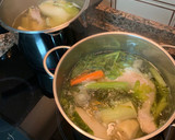 Foto del paso 1 de la receta: Caldo con pelota de Navidad (casi casi como el de Carmelita 👵🏼❤️💫)