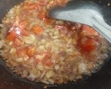 A picture of step 3 of Mix vegetables sabzi.