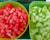 Foto langkah ke 1 dari resep Salad Buah Ekonomis.
