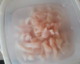 Édes-savanyú csirkemell recept fázis 1 fotója