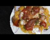 आलू टिक्की चाट (Aloo tikki chat recipe in hindi) रेसिपी चरण 5 फोटो