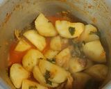 A picture of step 6 of Shalgam ki Sabji.