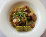 A picture of step 4 of Kali mirch karahi.