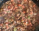 Foto del paso 9 de la receta: Lasaña de carne y calabresa
