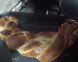 Foto del paso 7 de la receta: Trenza de brioche con queso