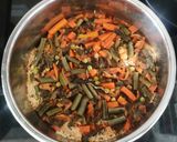 ஸ்பைசி வெஜிடேபிள் பிரியாணி (Spicy vegetable biryani recipe in tamil) ரெசிபி ஸ்டேப் 10 புகைப்படம்