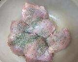 Foto del paso 1 de la receta: Muslos de pollo en salsa con peras