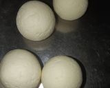 A picture of step 2 of Chenna rasgulla.