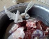 A picture of step 12 of Mutton Pulao.