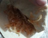 A picture of step 7 of Mooli ke parathe.