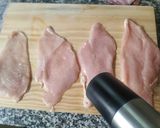 Foto del paso 1 de la receta: Rolls de pollo y panceta al curry
