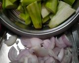 A picture of step 1 of Tori ki sabji.