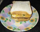 A picture of step 4 of লেয়ার স‍্যান্ডুইচ (Leyar Standwich Recipe in Bengali).