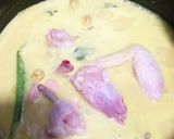 Foto langkah ke 3 dari resep Gulai Ayam Labu Siam.