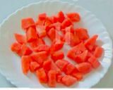 A picture of step 1 of Watermelon Cooler.