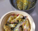 Foto langkah ke 3 dari resep Pais iwak Patin dan iwak Peda (Sambal Limau Kuit).