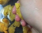 A picture of step 6 of Methy Dahi Barry (mong dal ke Barry).