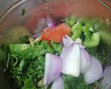 A picture of step 2 of Coriander Chutney.