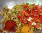 A picture of step 2 of Maharashtrian style Tondli Sabji With Goda Masala.