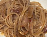 Foto del passaggio 5 della ricetta Spaghetti in padella 31 cipolla rossa di Tropea e Nduja