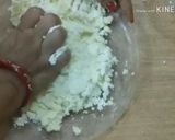 A picture of step 1 of Paneer mawa gulab jamun.