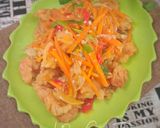 Foto langkah ke 6 dari resep Udang Goreng Tepung Saos Asam Manis.