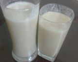 Hình bước làm 1 của món Sữa kê- hạt sen- khoai lang mật