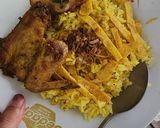 Foto langkah ke 4 dari resep Nasi Kuning Rice Cooker.