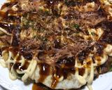 A picture of step 15 of Osaka Okonomiyaki.