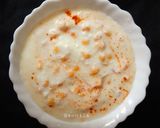 A picture of step 5 of Boondi Raita.