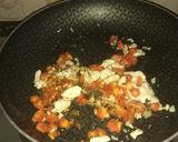 A picture of step 1 of Butter cheese pasta.