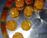 મોતિચૂર લાડુું (Motichur ladoo recipe in Gujarati) રેસીપી સ્ટેપ15ફોટો