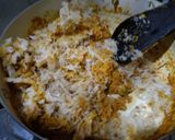 A picture of step 6 of Raddish(Mullangi)Kotthu Parotta.