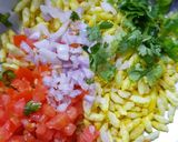 A picture of step 1 of Bhel.