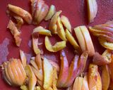 A picture of step 1 of Apricot Cobbler.