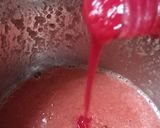 A picture of step 2 of Rose and water melon juice.