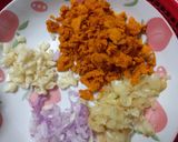 Hình bước làm 2 của món Khấu linh(lòng già) xào nghệ