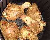 A picture of step 5 of Airfryer chicken.
