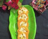 A picture of step 7 of Stuffed Mango Kulfi.