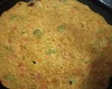 A picture of step 3 of Mix flour veg uttapam.