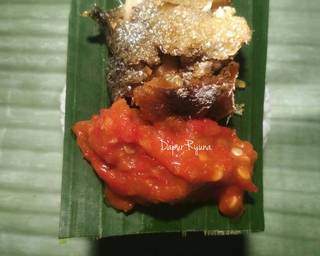 Sego Kucing aka Nasi Bandeng Sambal langkah memasak 3 foto