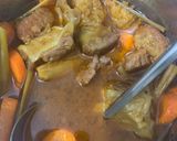 Hình bước làm 3 của món Hủ Tíu Bò Kho