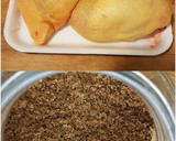 Foto del paso 1 de la receta: Muslos de Pollo al horno con mango y toque de barbacoa