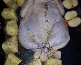Foto del paso 4 de la receta: Pollo Relleno Con Papas Al Horno😋